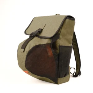 Mochila portacasco verde