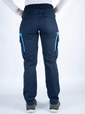 Alternative view of Pantalon Cargo Azul