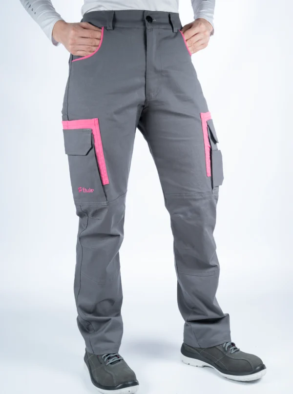 Pantalon cargo gris