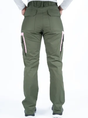 Alternative view of Pantalon Cargo Verde